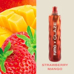 FUMMO Glaze Strawberry Mango 4500 Puffs Disposable Vape