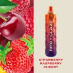 FUMMO Glaze Strawberry Raspberry Cherry 4500 Puffs