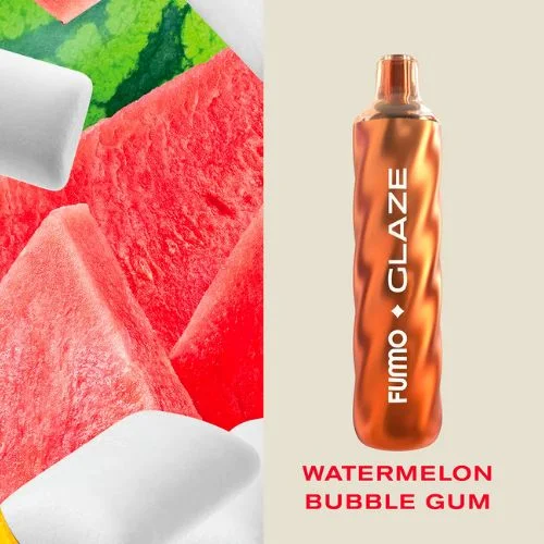 FUMMO Glaze Watermelon bubblegum disposable vape