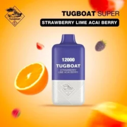 Tugboat Super 12000 Disposable Vape Strawberry lime acai berry