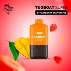 Tugboat Super 12000 Disposable Vape Sttawberry mango ice