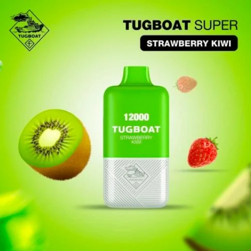 Tugboat Super 12000 Disposable Vape strawberry kiwi