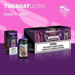 Tugboat Ultra 6000 Disposable Vape Aloe Grape