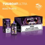 Tugboat Ultra 6000 Disposable Vape Purple rain